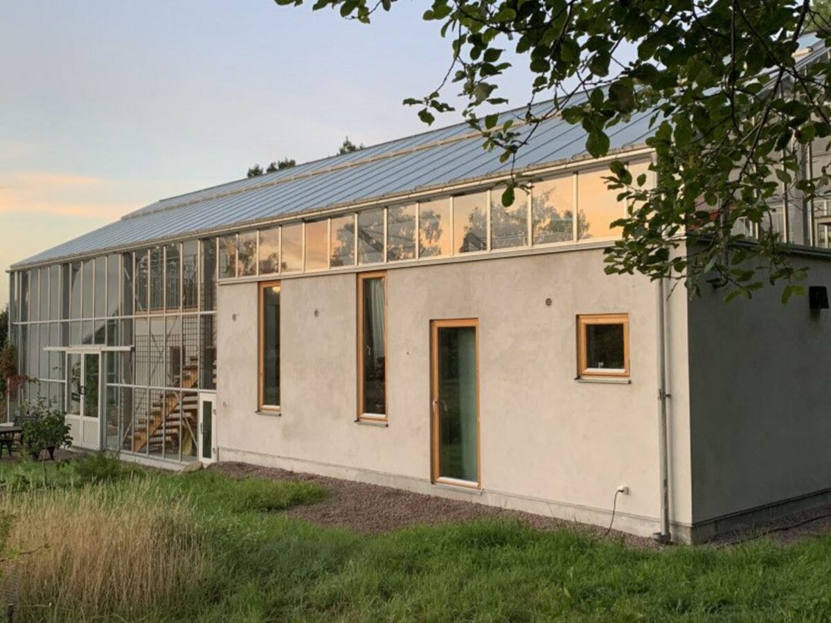 Steninge Naturhus hempcrete project in Sweden